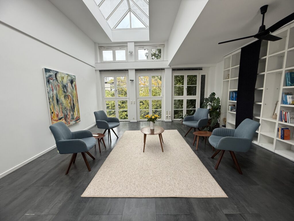 Praxis für Sexualtherapie in Düsseldorf – Beratungsraum